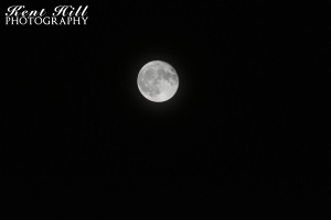 Full Moon over Evergreen Montana