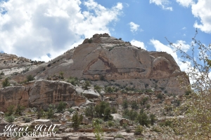 Jackknife Stain in Capitol Reef National Park Utah