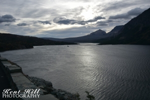 Wild Goose island 2 in St. Mary's Lake in Glacier National Park Montana