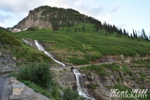 Haystack Falls 2 in Glacier National Park Montana
