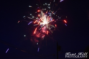 Fireworks 4 over Evergreen Montana