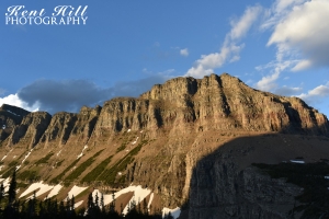 The Garden Wall from Logan Pass in Glacier National Park Montana