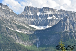 Bird Woman Falls Glacier National Park Montana