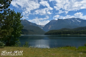 Mission Reservoir and Elizabeth Falls 2 at St Ignatius Montana