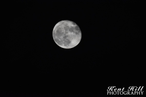 Super Moon 2 over Evergreen Montana