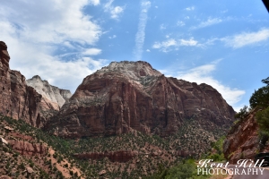 White Rock and Dome in Zion National Park Utah