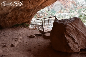Shade on Trail to Zion Canyon Overlook Utah