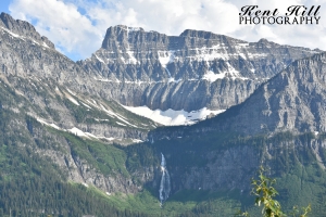 Bird Woman Falls Glacier National Park Montana