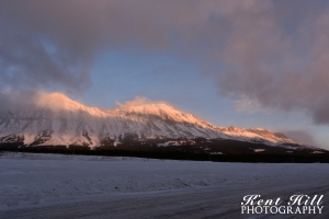 Sunrise at Marias Pass Montana