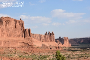 The Three Gossips & Sheep Rock in Arches National Park Utah