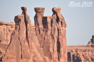 The Three Gossips in Arches National Park Utah