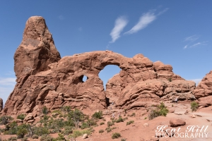 Turret Arch 2 in Arches National Park Utah