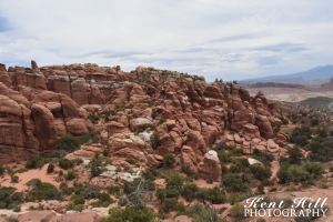 Fiery Furnace at Arches National Park Utah