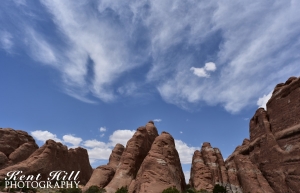 Devils Garden in Arches National Park Utah