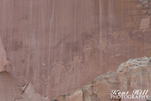 Petroglyphs 3 in Capitol Reef National Park Utah