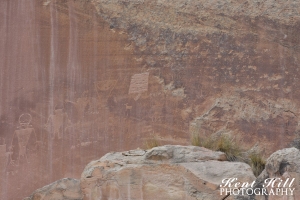Petroglyphs 4 in Capitol Reef National Park Utah