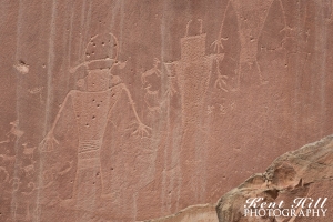 Petroglyphs 7 in Capitol Reef National Park Utah