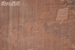 Petroglyphs 8 in Capitol Reef National Park Utah