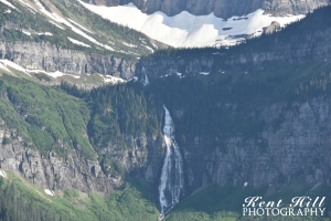 Bird Woman Falls 2 Glacier National Park Montana