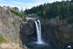 Snoqualmioe Falls near Snoqualmie Washington
