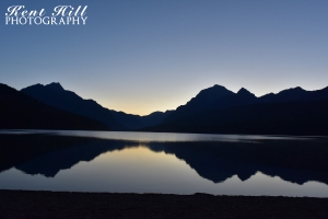 Bowman Lake in Glacier National Park Montana