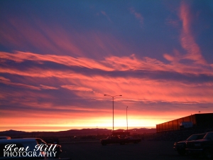 Sunrise at MTNG Flight Operations Helena Montana